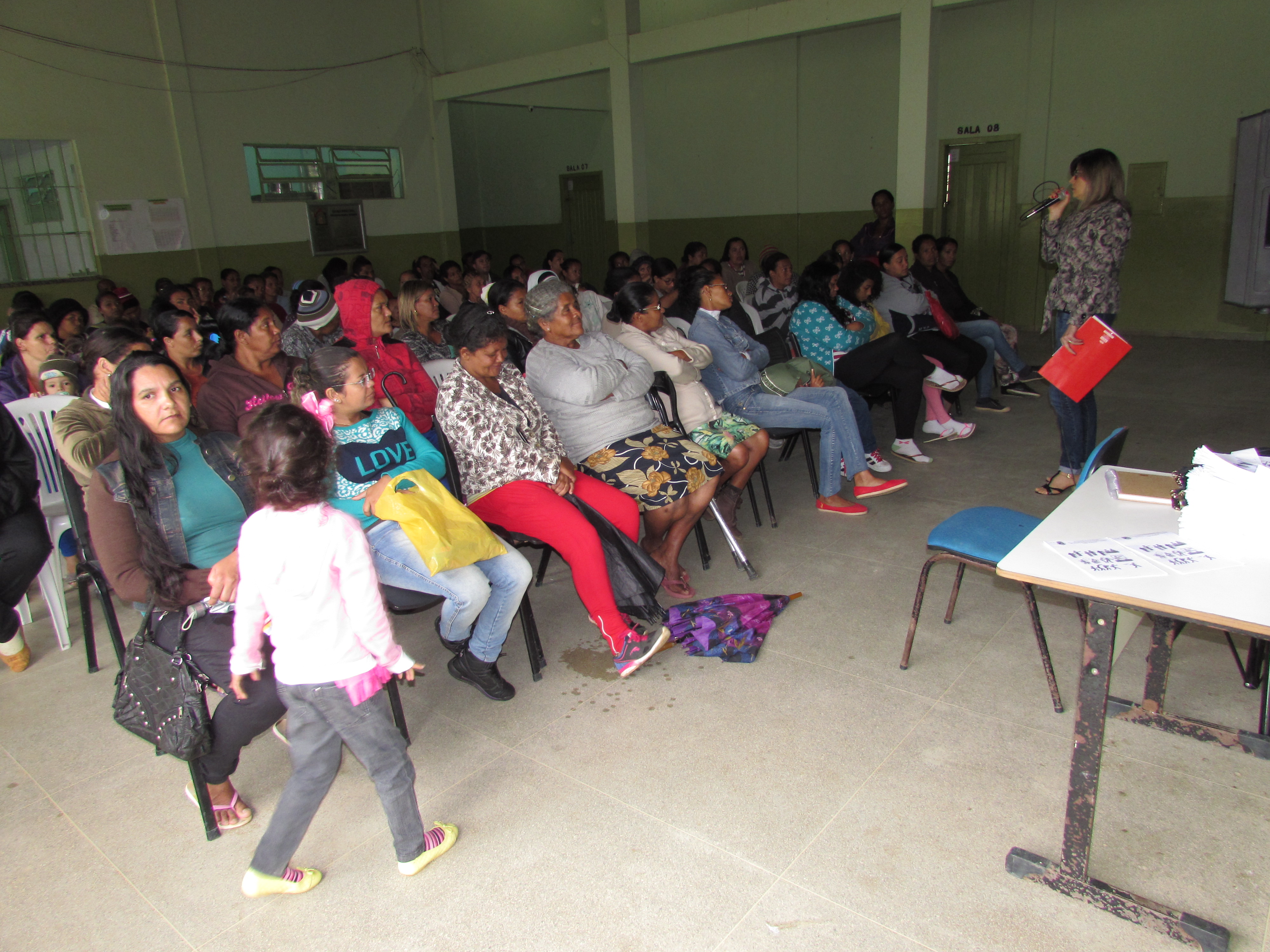Violência sexual contra crianças e adolescentes é tema de palestra na Escola Edvanda Maria Teixeira