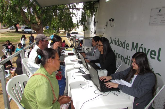 Comunidade de Inhobim recebe Unidade Móvel da Defensoria Pública da Bahia