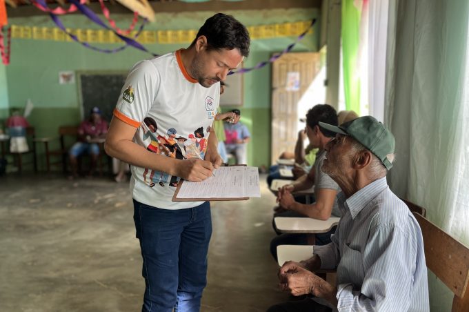 Prefeitura leva serviços da assistência social a moradores de Barra do Mel, Lagoa Rasa e Lagoa da Jiboia, na região do Pradoso