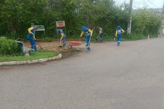 Sesep mantém serviços de limpeza em toda a cidade, com mutirões, poda de árvores e limpeza de canais