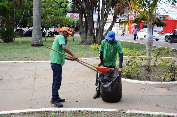 Secretaria Municipal de Meio Ambiente intensifica limpeza e manutenção de praças e áreas verdes após as chuvas