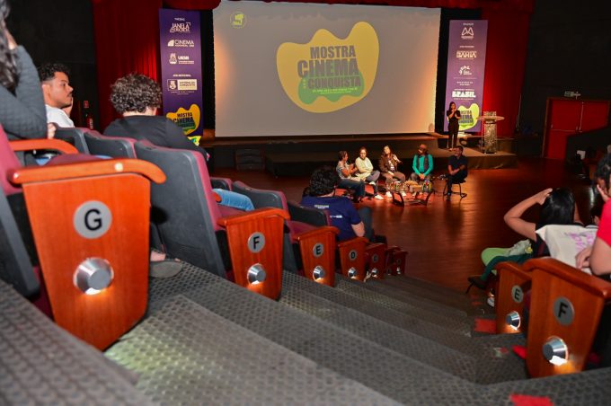 Mostra Cinema Conquista: Prefeitura participa de discussão sobre memória e preservação em cinema e audiovisual