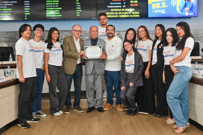 Secretaria de Desenvolvimento Econômico recebe moção de aplauso da Câmara de Vereadores pelo Projeto Conquistar 