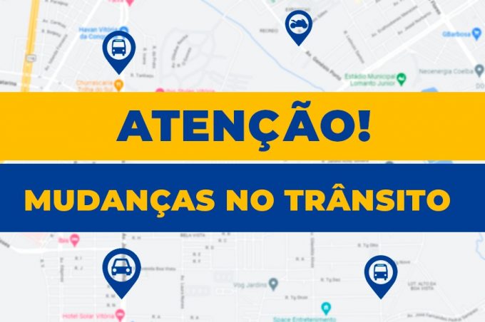 Simtrans realiza interdição de trecho da Rua Plácido de Castro para obras de recuperação da drenagem