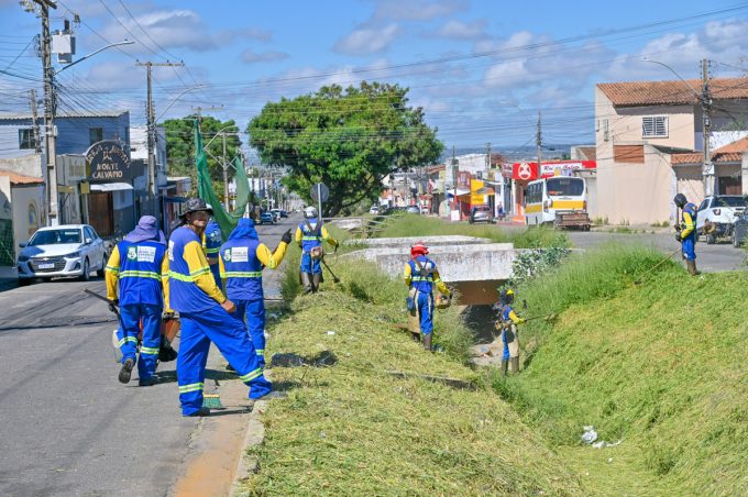 Sesep dá continuidade a serviços de limpeza com mutirões e poda de árvores em toda a cidade