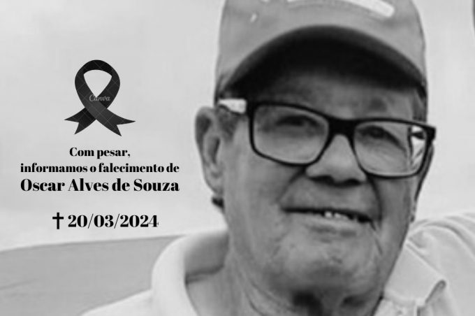 Nota de Pesar pelo falecimento de Oscar Alves Souza