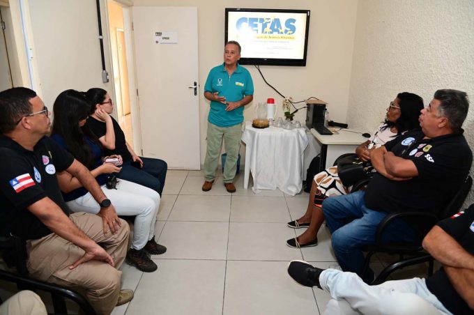 Centro de Triagem de Animais Silvestres realiza palestra técnica para equipe do Centro Integrado de Comunicações