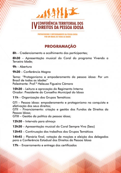 Panfleto Verso- Conferencia Territorial da Pessoa Idosa