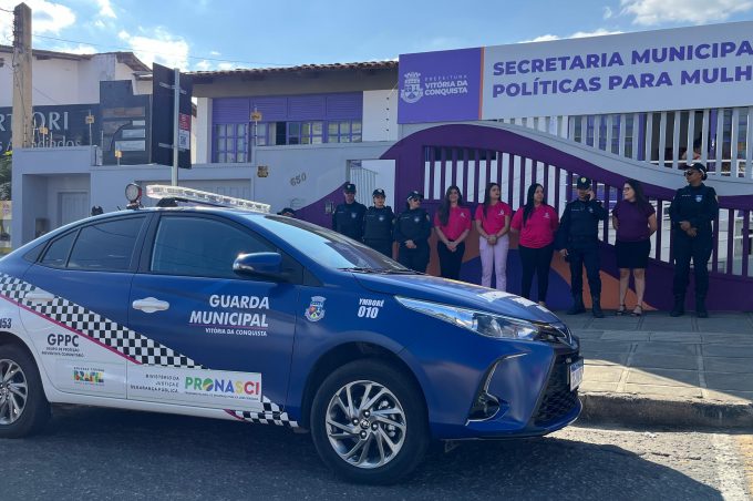Viatura e base da Guarda Municipal são incorporadas à Secretaria de Políticas para Mulheres para atuar na ronda Maria da Penha