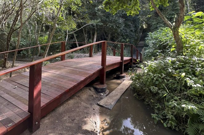 Prefeitura avança com revitalização no Poço Escuro e reforça preservação com melhorias de acesso para visitantes