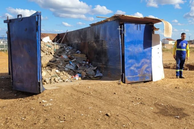 Prefeitura cria onze pontos de entrega voluntária de entulho da construção civil