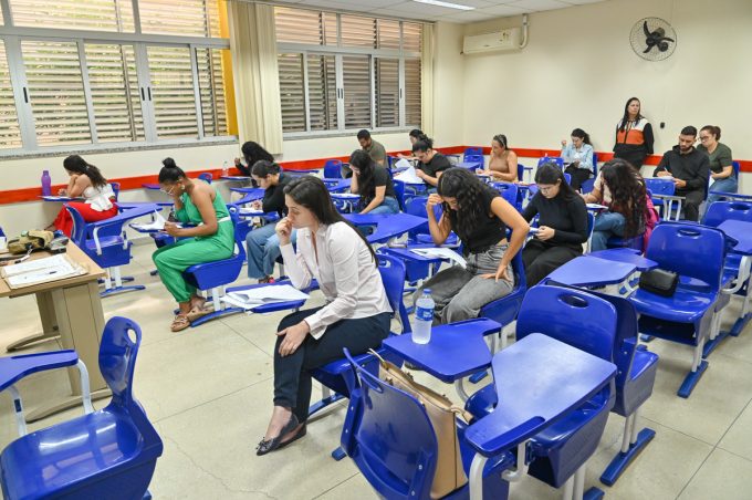 Candidatos realizam prova objetiva do Programa de Residência Multiprofissional