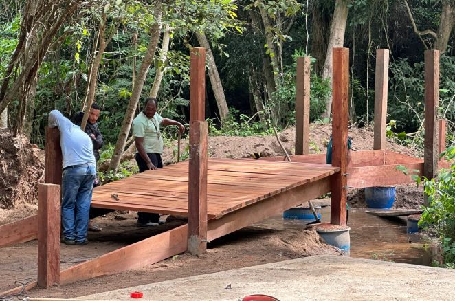 Semma realiza reforma na Reserva Florestal do Poço Escuro para fortalecer preservação ambiental e visitação