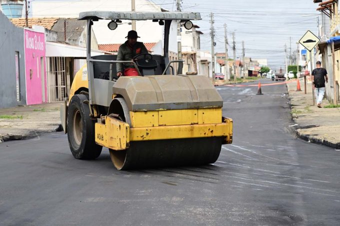 Requalificação das ruas B e C do Conjunto Habitacional Urbis II entra em fase final