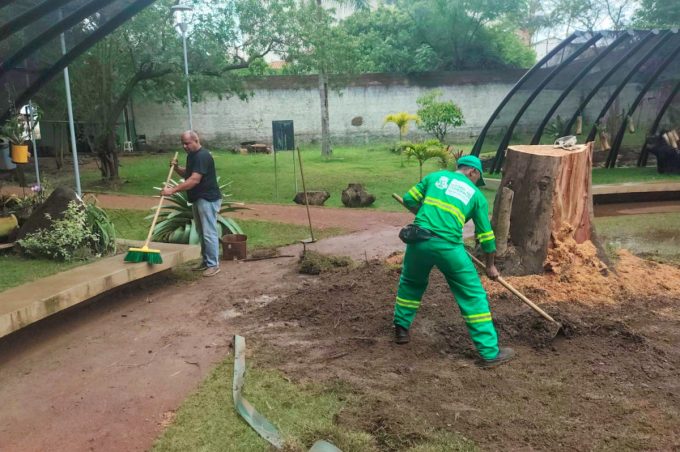 Governo Municipal monitora chuvas e segue com ações em pontos críticos. Alerta segue até o final de semana