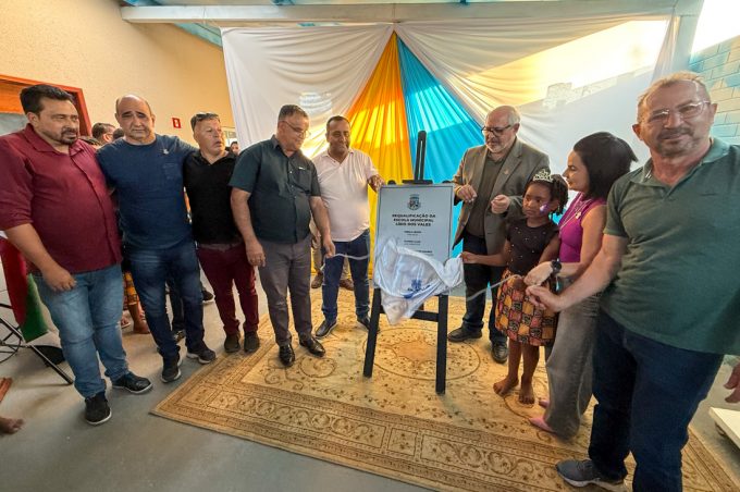 Prefeitura entrega reforma e ampliação da Escola Municipal Lírio dos Vales à Comunidade Quilombola de Boqueirão