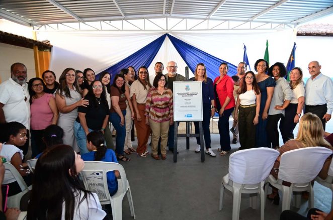 Prefeitura entrega Escola Municipal Iza Medeiros totalmente revitalizada e chega a 103 escolas reformadas