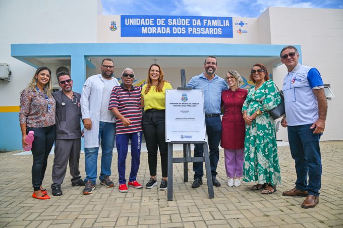 Revitalização da Unidade de Saúde Morada dos Pássaros foi entregue hoje à população pelo Saúde Renovada