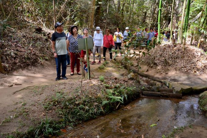 Caminhada no Poço Escuro marca o Dia Internacional do Idoso