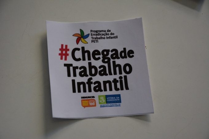 Creas II promove ação de combate ao trabalho infantil