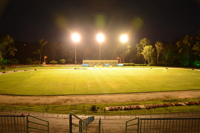 Prefeito Municipal e equipe fazem inspeção no Estádio Lomanto Júnior na noite desta terça (14)