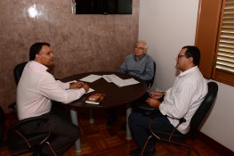 Governo Municipal recebe o vereador Adnilson Pereira