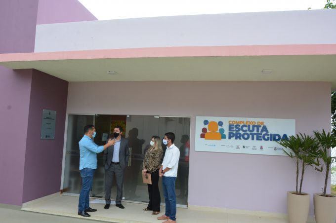 Representante da Secretaria Nacional dos Direitos da Criança e do Adolescente visita Complexo de Escuta Protegida