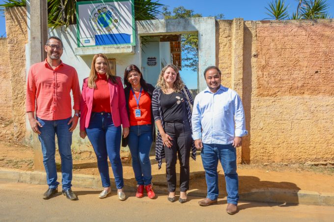 Obra de ampliação do Cras Bruno Bacelar é vistoriada pela prefeita Sheila Lemos