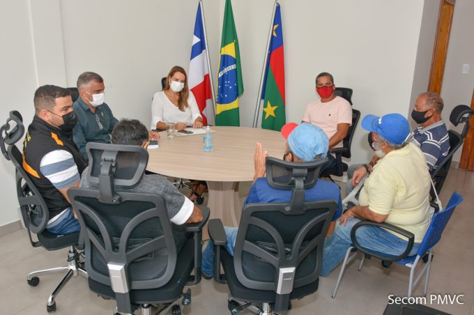 Prefeita recebe Conselho da Comunidade para Assuntos Penais e populares na PZO