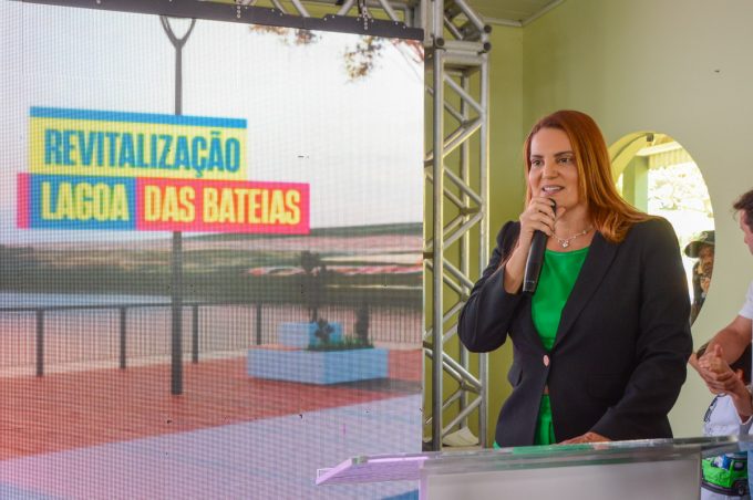 Prefeitura anuncia ampliação na infraestrutura de lazer do Parque Lagoa das Bateias. Revitalização teve início em março