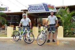 Agentes de Trânsito contam com bicicletas para fiscalizar uso de ciclovias