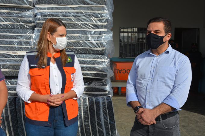 Chuvas: Ainvic faz doação de 88 colchões para as vítimas das chuvas