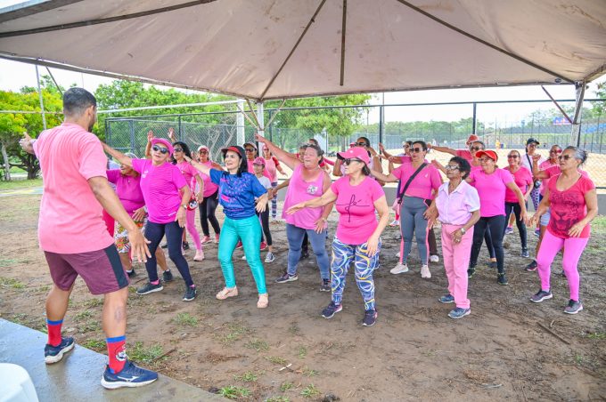 Outubro Rosa: Prefeitura promove atividades de saúde para mulheres no Parque Lagoa das Bateias