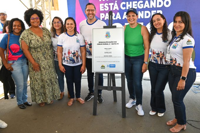 Prefeitura entrega Creas e Serviço de Fortalecimento de Vínculos de Bate-Pé totalmente requalificados