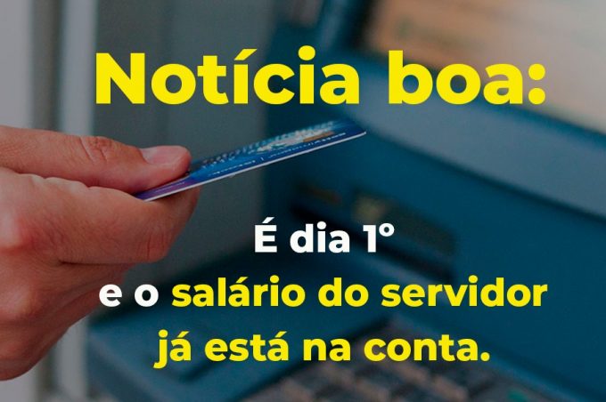 Prefeitura antecipa salário dos servidores. Folha supera valor de R$ 39 milhões
