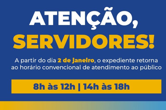 Prefeitura de Vitória da Conquista anuncia fim do “turnão” e retorna ao expediente normal no início de janeiro