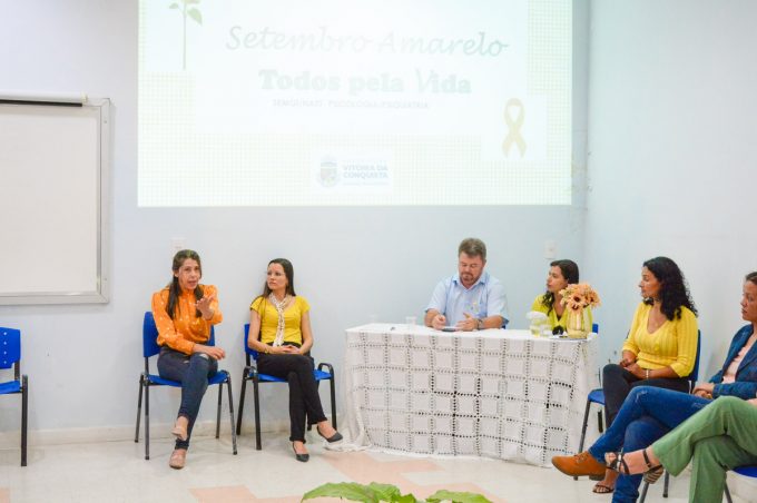 Setembro Amarelo: Com palestra e música, servidores participaram de Roda de Conversa sobre saúde mental