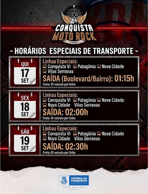 Foto: Reprodução/Prefeitura de Vitória da Conquista - BA