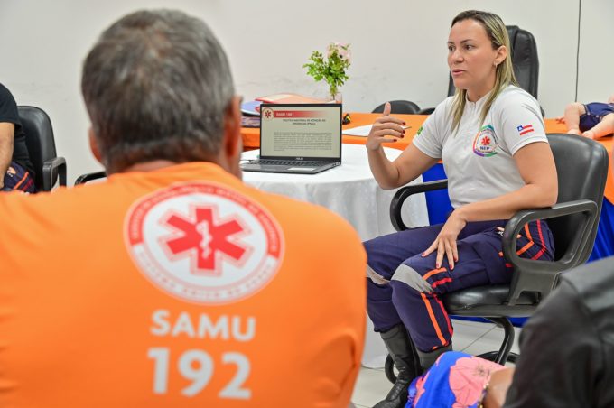 Capacitação fortalece atendimento do Samu 192 e prepara equipe para ampliação regional do serviço