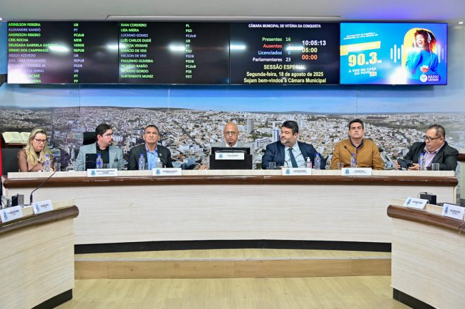 Prefeitura participa de audiências públicas sobre Lei Orgânica de Vitória da Conquista