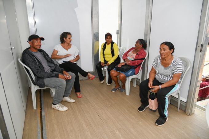 Unidade Móvel de Saúde iniciou atendimento no distrito Cabeceira do Jiboia. Ação segue até sábado,14