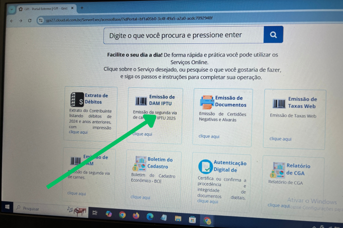 Contribuintes podem realizar pagamento da cota única do IPTU com emissão digital dos boletos e desconto de 10%