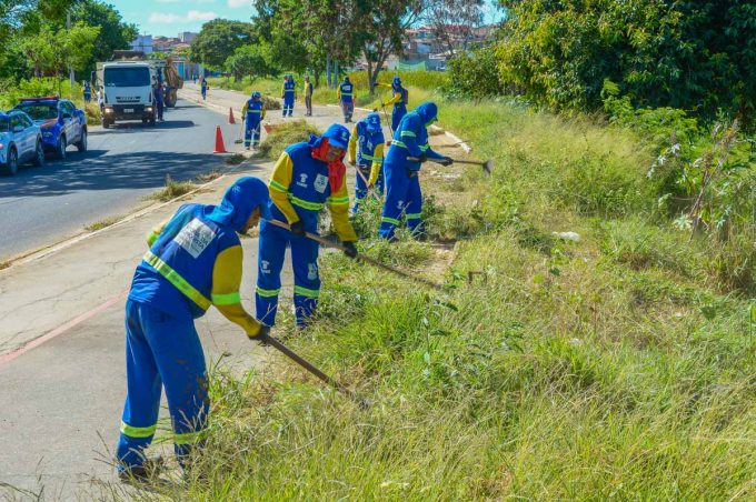 Prefeita Sheila Lemos acompanha início da revitalização da Lagoa das Bateias