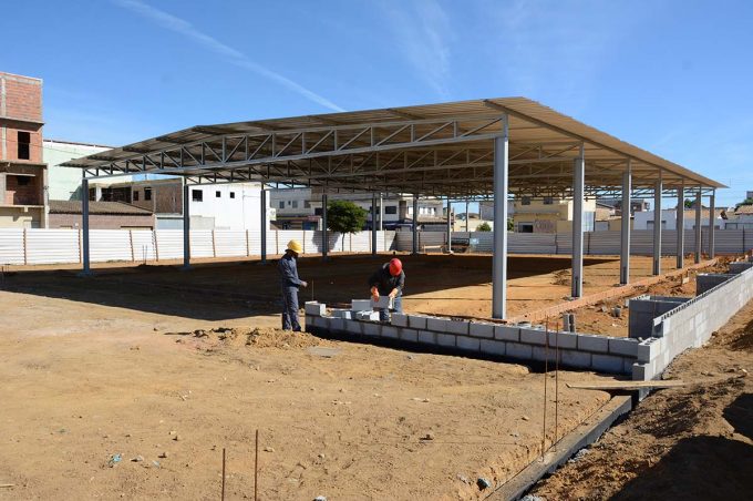 Vila América: obra avança e nova feira coberta deve ser entregue em outubro