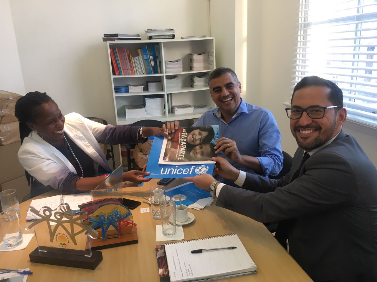 Secretarias de Educação e Desenvolvimento Social se reúnem com coordenação do Unicef em Salvador