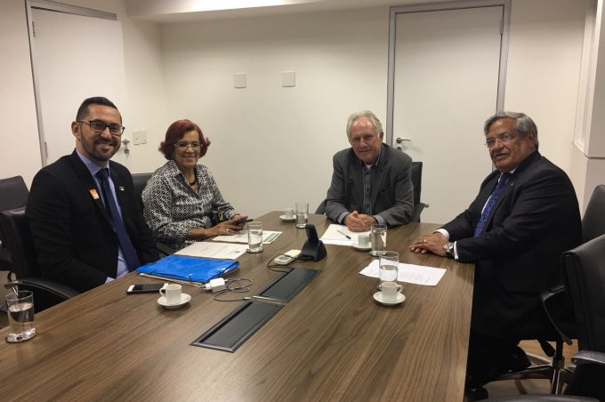 Vice-prefeita Irma Lemos visita Brasília em busca de recursos