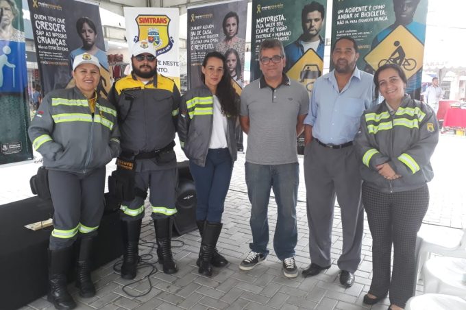Maio Amarelo: ação de conscientização mobiliza motoristas e pedestres