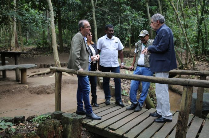 Comitiva do Governo Municipal faz visita técnica à Reserva do Poço Escuro