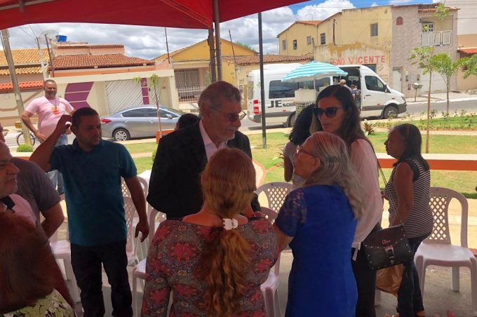Prefeitura inaugura Praça Frei Francisco Carloni no bairro Alegria