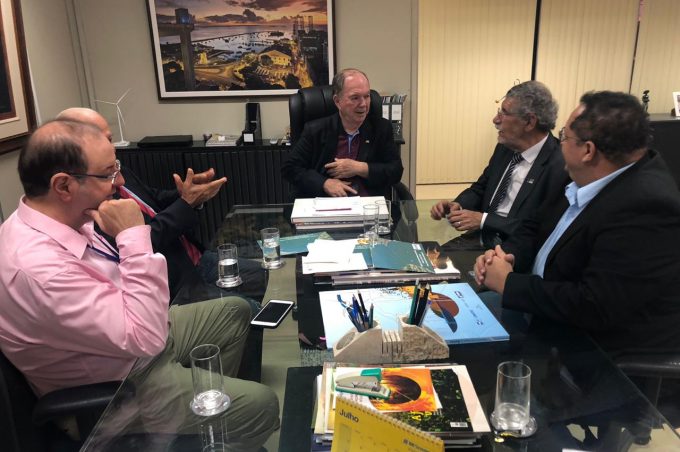 Prefeito Herzem Gusmão se reúne com vice-governador João Leão